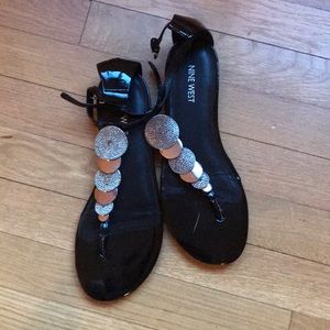 Black sandals
